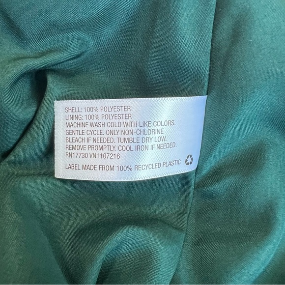 A New Day Green Gingham Pleated Mini Skirt, Size XS - Picture 5 of 7